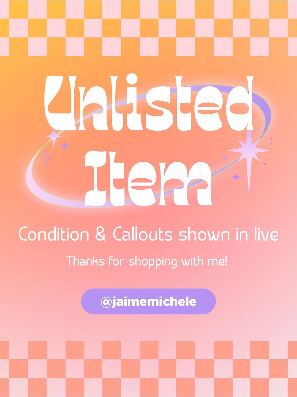 🌟 UNLISTED ITEM 🌟